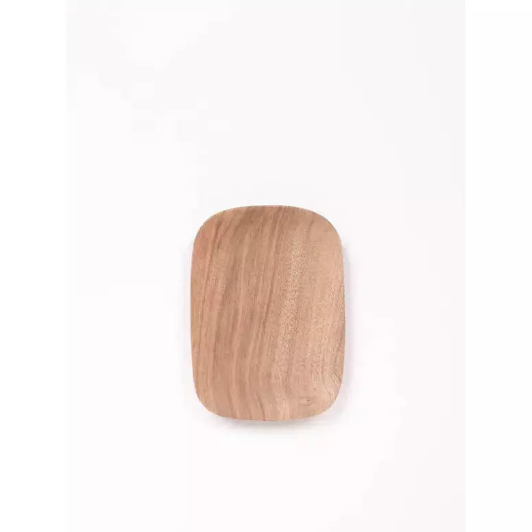 Walnut Wood Rectangle Dish - Medium