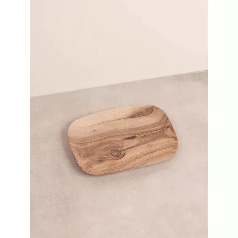 Walnut Wood Rectangle Dish - Medium