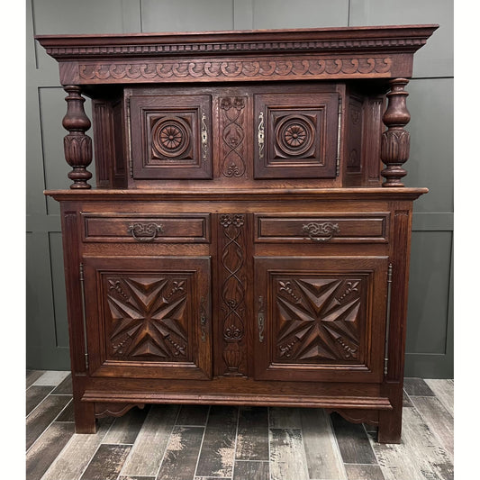 French Court Cupboard Sideboard